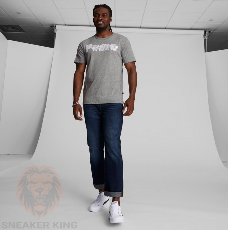 Футболка Puma Maze Graphic Tee grey 678786 03